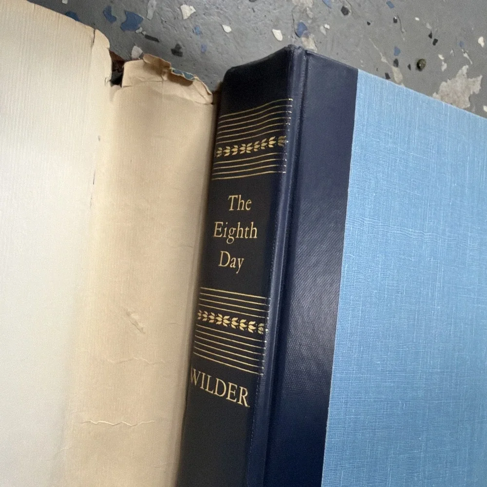 The Eighth Day By Thornton Wilder 1967 Hardcover Novel First Edition